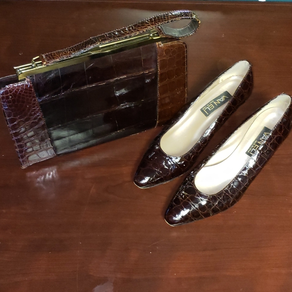 Purse and heels set